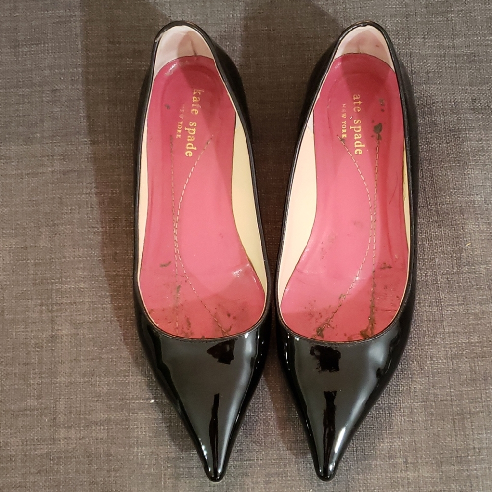 Kate Spade Pointy Patent Leather Flats